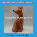 2016 top quality wholesale ceramic fox ornament